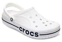 Crocs Unisex Adult Bayaband Clog 205089-126 White/Navy M5W7 gallery image