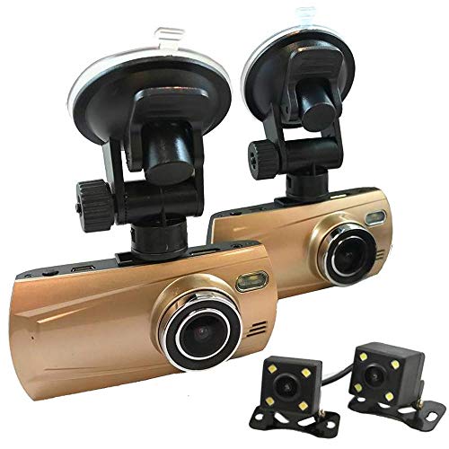 4 Cam 1080P Trucker Dash Cam - Record from 4 viewpoints Optional GPS, 32GB Memory Card (with 2 SD Cards), Add GPS Antenna, 2 Year Replacement Warranty