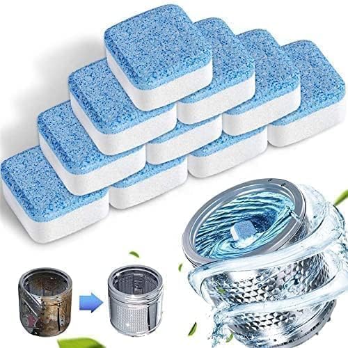 Image of Washing Machine Cleaner Tablets (15 Tablets) | Drum & Pipe Deep Cleaner | Fresh Scent | Removes Odour, Limescale & Residue | For Front Load & Top Load Fully Automatic Washing Machines