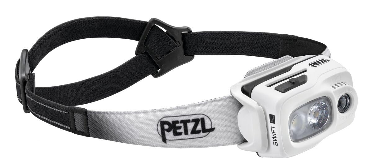 Amazon.com : PETZL, Headlamp Swift Rl White, Compact, Ultra