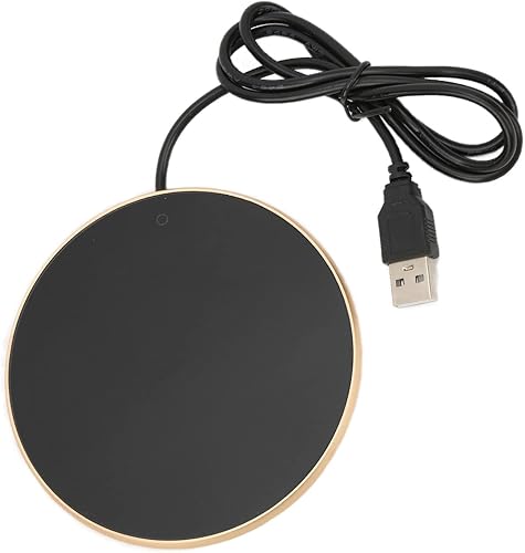 Miniatura 4 de Calentador de tazas y calentador de tazas de café para escritorio, calentador eléctrico de bebidas, plato calentador de café y juego de tazas para