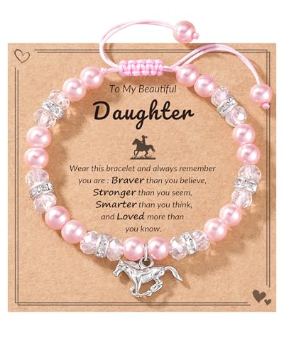 Special Horse Gifts for Daughter, Birthday Valentines Graduation Christmas Jewelry Gifts for Girl
