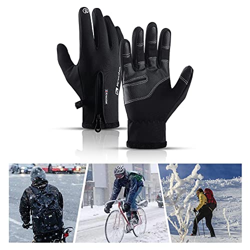 Luvas de esqui de inverno com tela sensível ao toque luvas de neve luvas quentes de inverno luvas qu