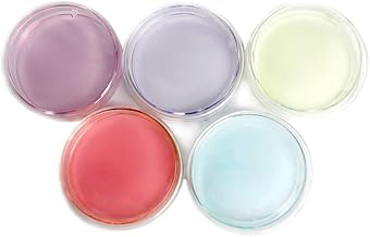 ULAB Glass Petri Dishes, Tissue Culture Plate, Dia.60x15mm, 3.3 Borosilicate Glass Material, Pack of 5, UMS1002