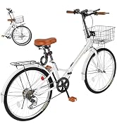 Amazon.co.jp: Mixiu Shimano Folding Bicycle, 7 Speed Shifter, High
