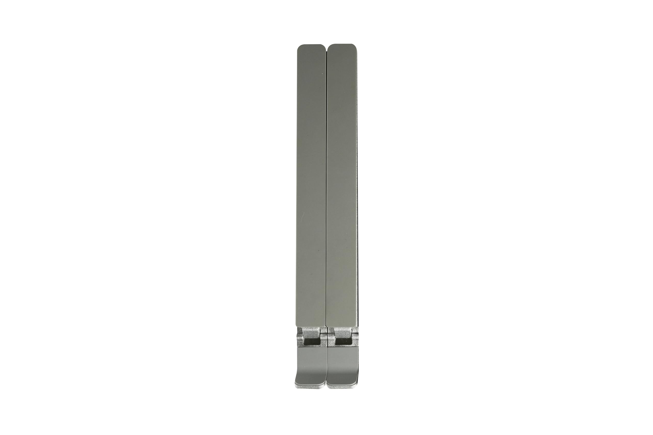 Supporto PC Portatile, Alluminio 8 Livelli Regolabile & Raffreddamento Porta PC Laptop Stand per Computer Portatili e Tablet 10-17.3" Tablet (Grigio)