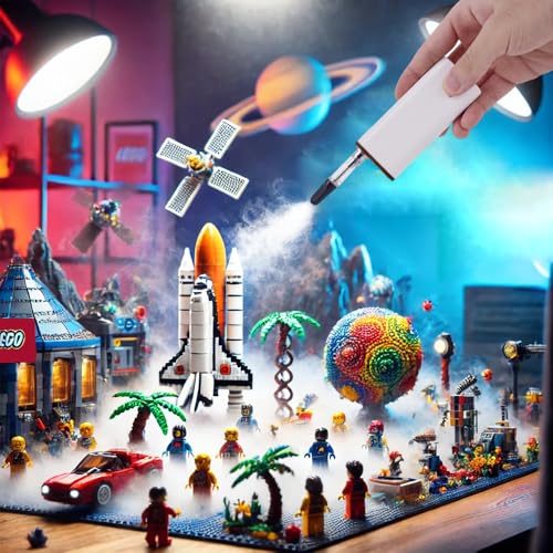 Máquina de humo portátil con control remoto, diseño compacto miniatura 6