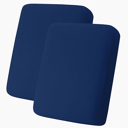 Miniatura 44 de hyha Fundas de cojín de sofá estampadas, fundas de sofá florales lavables para sofá de 3 cojines, fundas de cojín elásticas con patrón de Rojo y