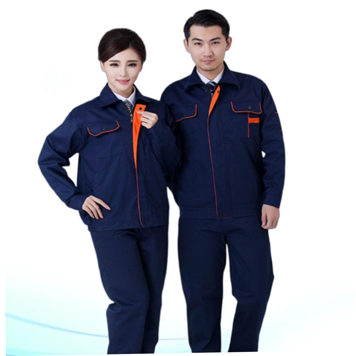 Housoutil Combinaison de Travail pour Soudeurs Vêtements de Protection Blouse de Soudage Uniforme Automne