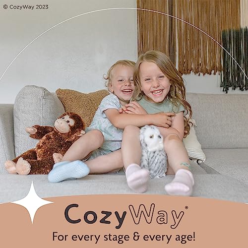 Cozyway Baby Tights For Girls - Cable Knit Cotton Leggings, Stockings, White/Light Gray/Black, 3 Pack, 0-6 Months #TOP5
