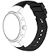 AWINNER Sport Bands for ZenWatch 3,Replacement Band Perforated Breathable Accessories Fitness Wristband Fashion Strap for ASUS WI503Q-SL-BG ZenWatch 3 Women Men (Black)