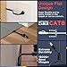 Smolink Ethernet Cable 25 ft, Cat 8 Ethernet Cable with 40Gbps 2000Mhz High Speed Ethernet Cable, Shielded Heavy Duty SFTP RJ45 LAN Cable Patch Cord for Modem Router Gaming PC PS4/5/6 Xbox, Black