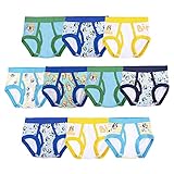 Briefs of 100% Combed Cotton Underwear Briefs, Sizes 18M, 2/3T, 4T, 4, 6, and 8