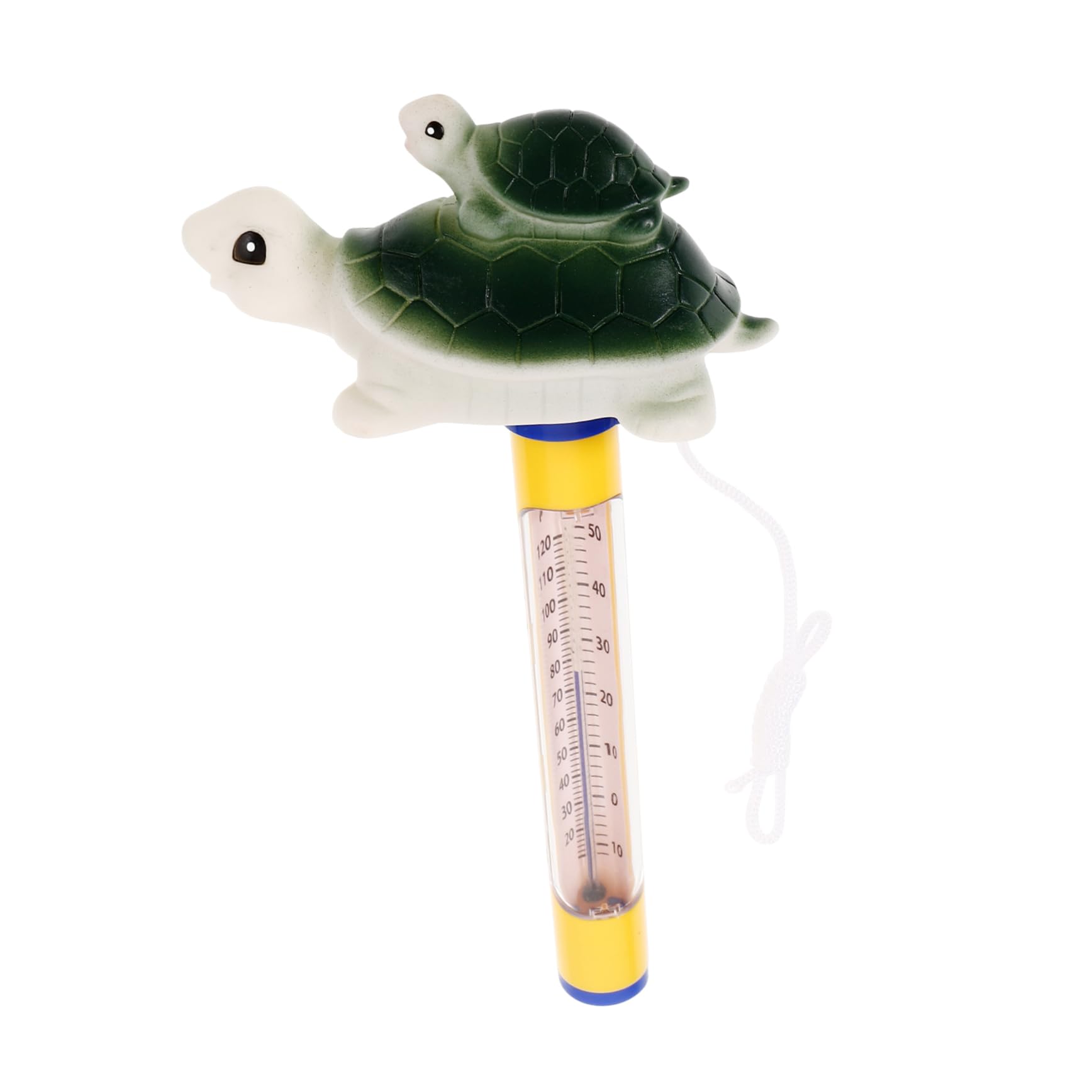 TOYANDONA 4 Pezzi Termometro Galleggiante per Stagni Misuratore Temperatura Forma per Vasche Idromassaggio e Acquari con Sicurezza
