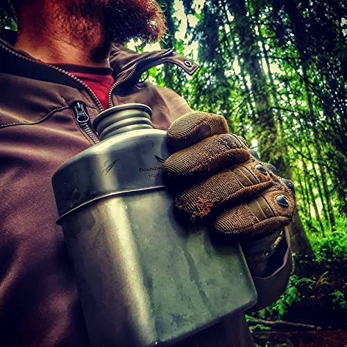 Amazon | zyvoyage チタン キャンティーン メスキット 兵式飯ごう