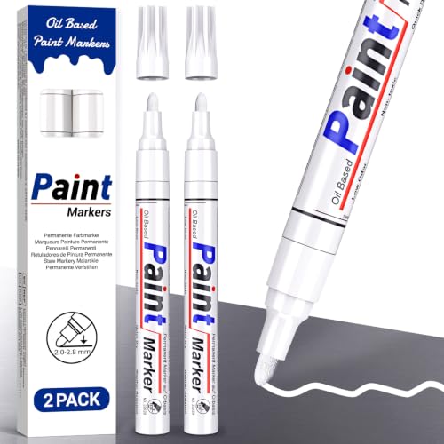 DAPAWIN White Oil-Based Paint Markers