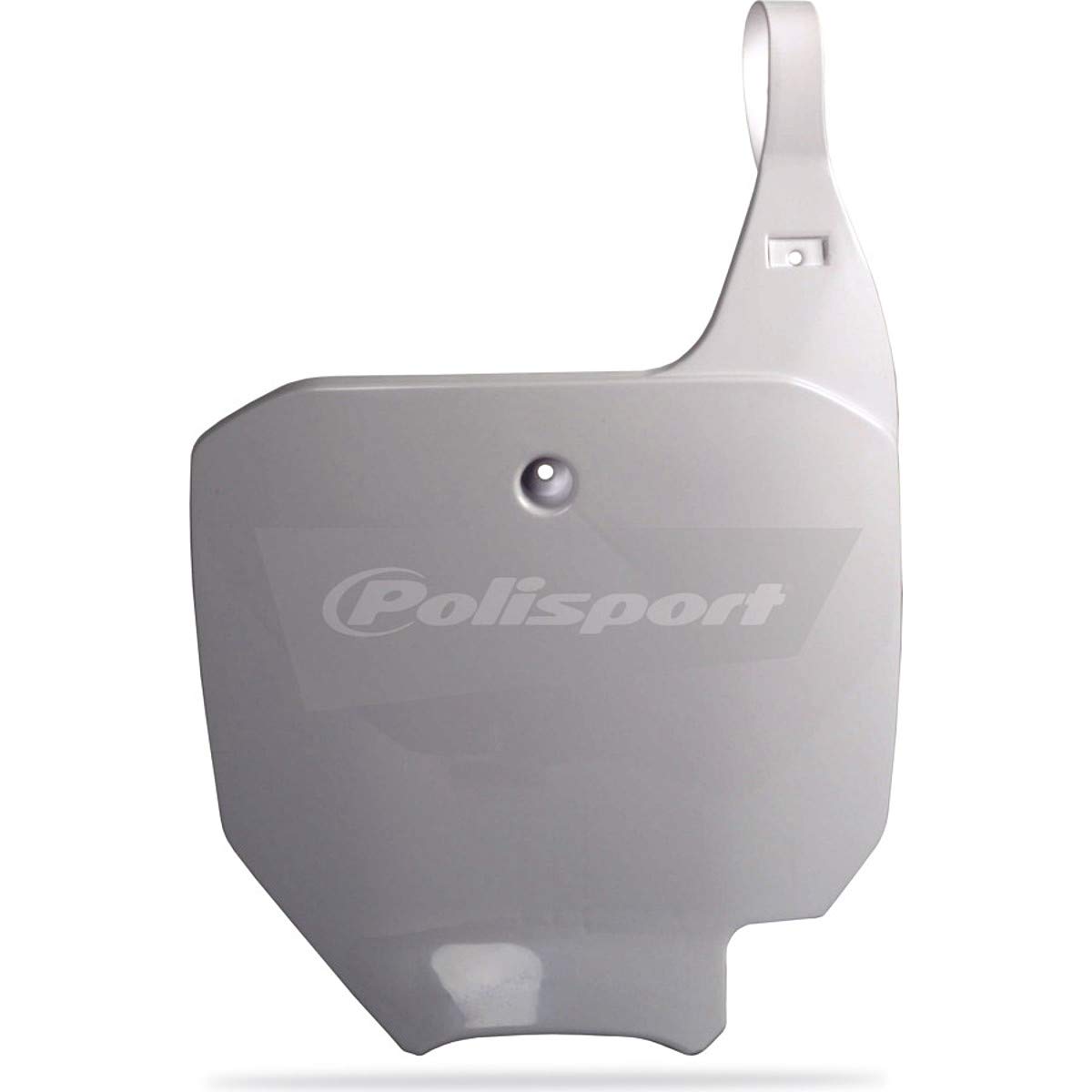 Polisport Front Number Plate White - Fits: Honda CRF150R 2007-2009