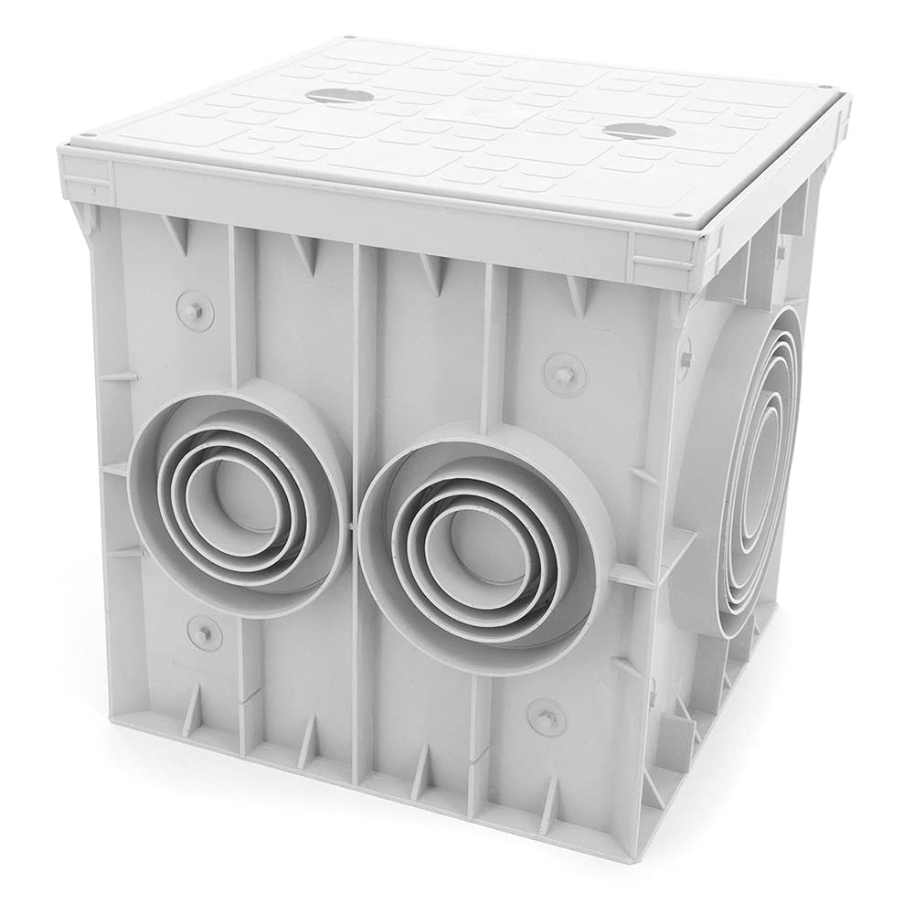 Gewiss PZ-serie Vierkante Revisieschacht 300 X 300 X 300 - Vlakke Voet Met Uitbreekope Dx59701 Gewiss PZ-serie Vierkante Revisieschacht 300 X 300 X 300 - Vlakke Voet Met Uitbreekope Dx59701