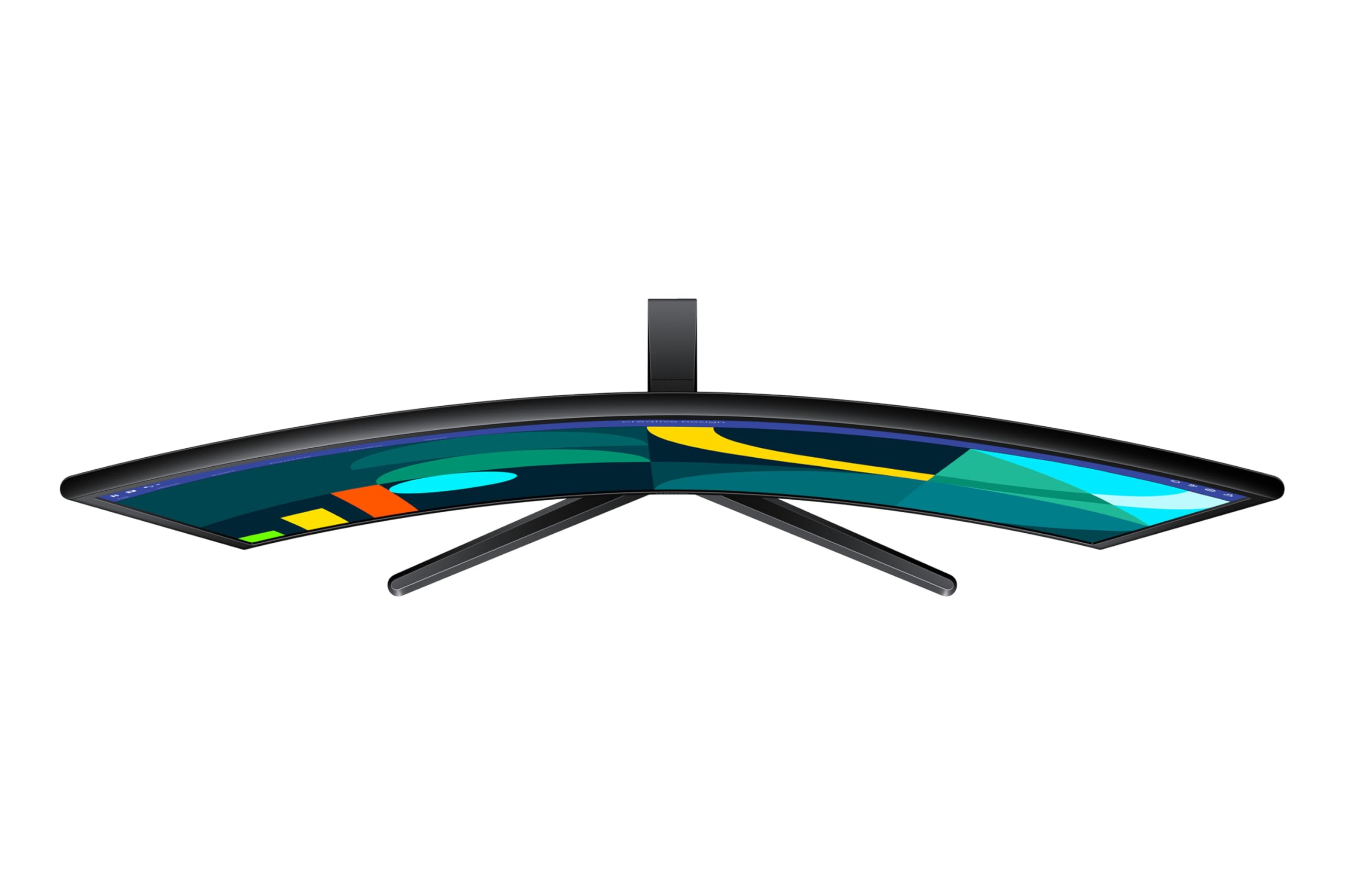Samsung S36GD Essential S27D366GAU Moniteur incurvé 27" avec Panneau VA, résolution Full HD, Temps de réponse 4 ms, taux de rafraîchissement 100 Hz, Eco Saving Plus, Flicker Free, Noir