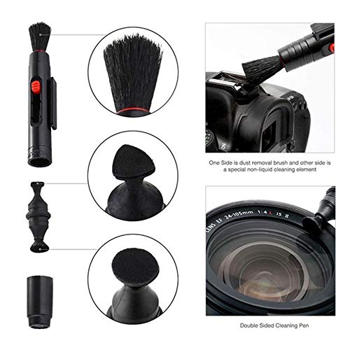 Xiaomu Kit de limpeza de câmera profissional para câmeras DSLR Canon, Nikon, Pentax, Sony - ferramen