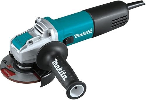 Makita GA4570-R Amoladora angular X-LOCK con cable de 7.5 amperios y 4-12 pulgadas (renovada)