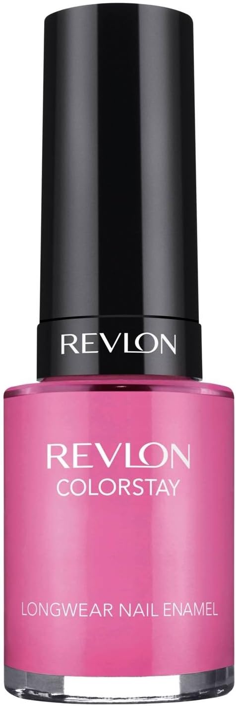 REVLON Colorstay Nail Enamel, Passionate Pink, 0.4 Fluid Ounce