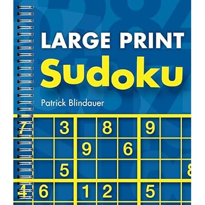 Large Print Sudoku