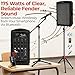 Fender Passport Conference S2 Portable PA System Bundle with Microphone Kit, Compact Speaker Stands, and Instrument Cable