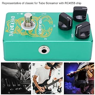 Pédales de guitare, pédale d’overdrive portable à effet de dérivation accessoire d’instrument réglable électrique pour… - Les Beatles, Paul McCartney, John Lennon, RIngo Starr, George Harrison Pédales de guitare, pédale d'overdrive portable à effet de dérivation accessoire d'instrument réglable électrique pour… – Image 5