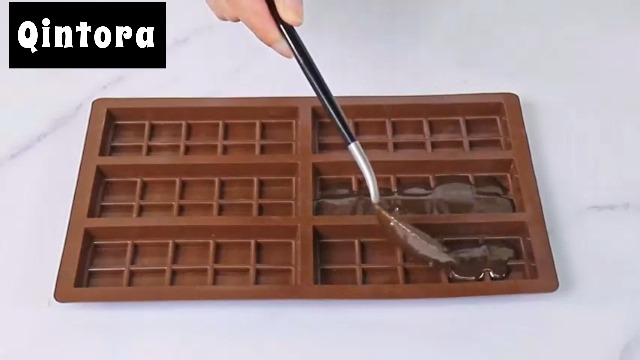 Moules à Chocolat En Silicone 2 Pièces - Anti-adhésifs Profonds - Pour Tablettes Dubaï/Gelée - Résistant Chaleur