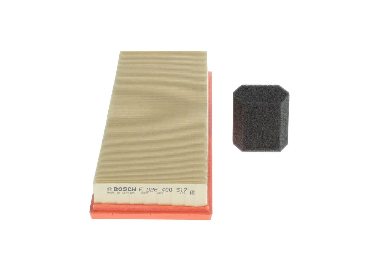 Bosch 0 Car Air Filter - Separates Particles from the Air Intake - Moisture-resistant plus High Tensile Strength