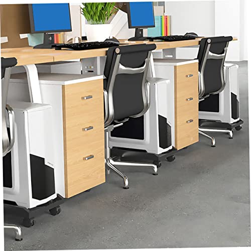 Soporte móvil para CPU con ruedas con bloqueo, soporte ajustable para torre de computadora para casa y oficina, carrito universal con ruedas para PC compatible con la mayoría de las cajas de computadora miniatura 6