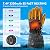 Maliansun Heated Gloves for Men and Women, Waterproof Touch Screen Rechargeable Heated Gloves with 2 7.4V 3200mAh Batteries for Winter Outdoor Cycling Skiing Work, M