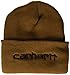 Carhartt Unisex-Adult Teller Hat Beanie Brown, One Size