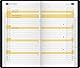 rido/idé 7046892906 | Taschenkalender Mod. M-Planer 2026 | A6, Kunststoff, schwarz