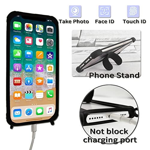 Phone Lanyard Silicone Phone Holder With Foldable Kickstand, Cell Phone Crossbody Lanyard Phone Cases Suitable For 6.7 Inch And Above Phones #TOP2