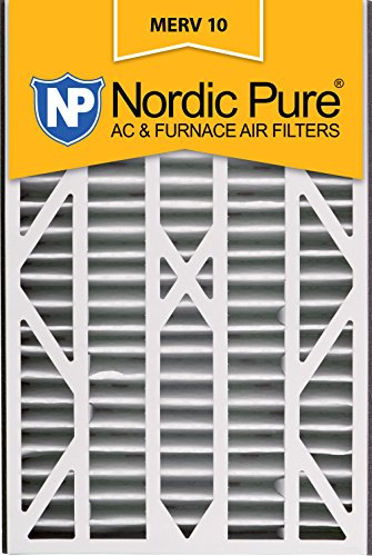 Flash Deals - 40% OFF Nordic Pure 16x25x3 MERV 10 Trion Air Bear Cub Replacement 255649-101 Air Filter 1 Pack