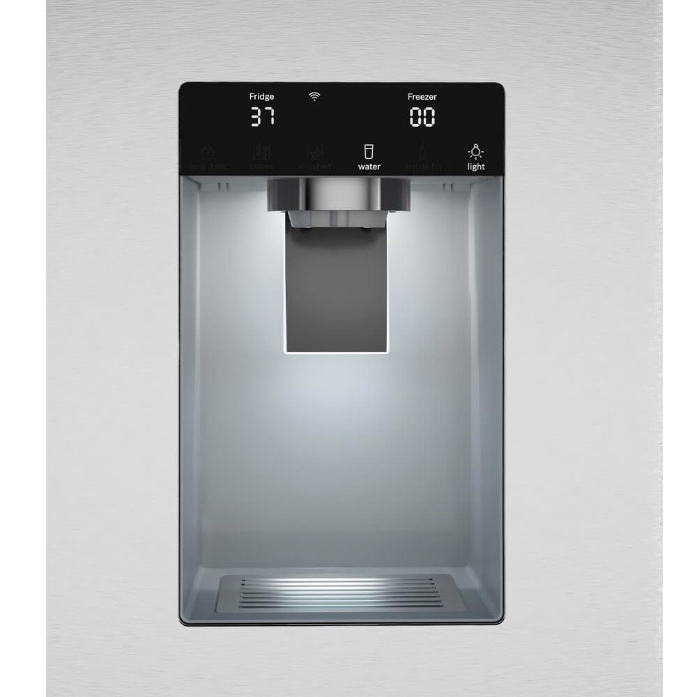 Bosch B36cd52sns 21.6 Cu. Ft. Stainless Counter-Depth French Door Smart Refrigerator on Fridge.com - View 5