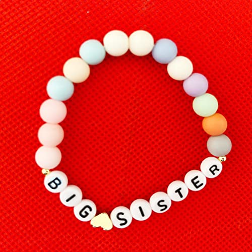 Image of Sister's Big Bracelet Gift, Little Girls' Sister Jewelry