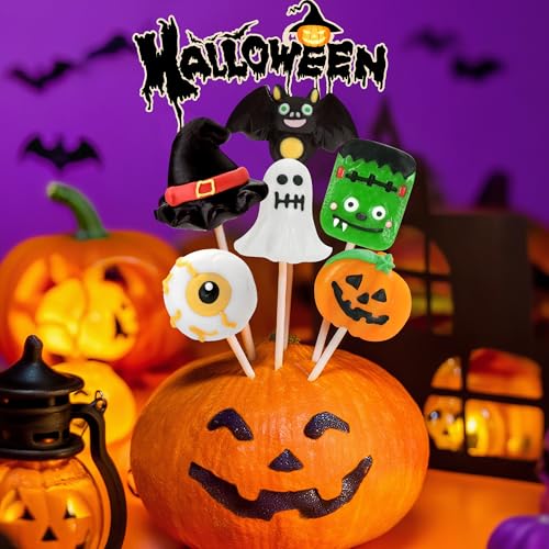 Halloween Candy Bulk 30 Packs, Assorted Halloween Lollipops for Trick or Treating, Party Favors, Classroom Goodie Bags & Holiday Festive Snacks Supplies for Adults Celebrations - image 6