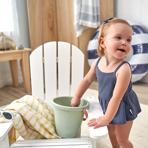 Image of Gerber Baby Girls Multi-Pack Sleeveless Onesies Bodysuit