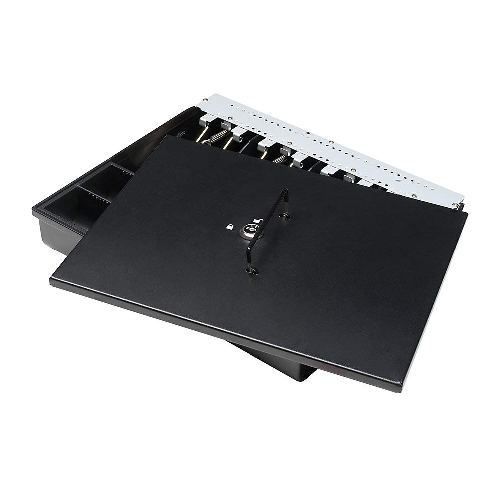 Safescan Coperchio con serratura 3540L che chiude il cassetto contanti, Coperchio metallico sicuro che funziona ottimamente con le soluzioni per cassa, Adatto per il cassetto Safescan 3540T