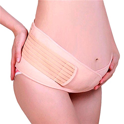 Breathable Maternity Belt | Abdominal Support Belt for Pregnancy | Breathable Lower Back and Pelvic Support, Prenatal Cradle for Baby | Adjustable Support for Prenatal or Postpartum