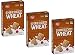 Pack of 3 - Post Shredded Wheat Spoon Size Wheat'n Bran Cereal 18 oz. Box