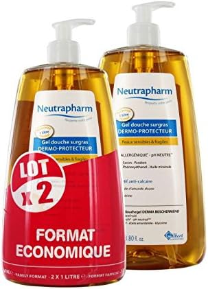 Gel douche surgras dermo-protecteur 2 x 1 l