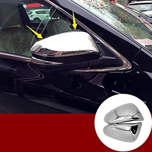 HOTRIMWORLD - Marco de espejo retrovisor de ABS cromado, 2 piezas para Toyota Fortuner 2016-2018 HOTRIMWORLD - Marco de espejo retrovisor de ABS cromado, 2 piezas para Toyota Fortuner 2016-2018