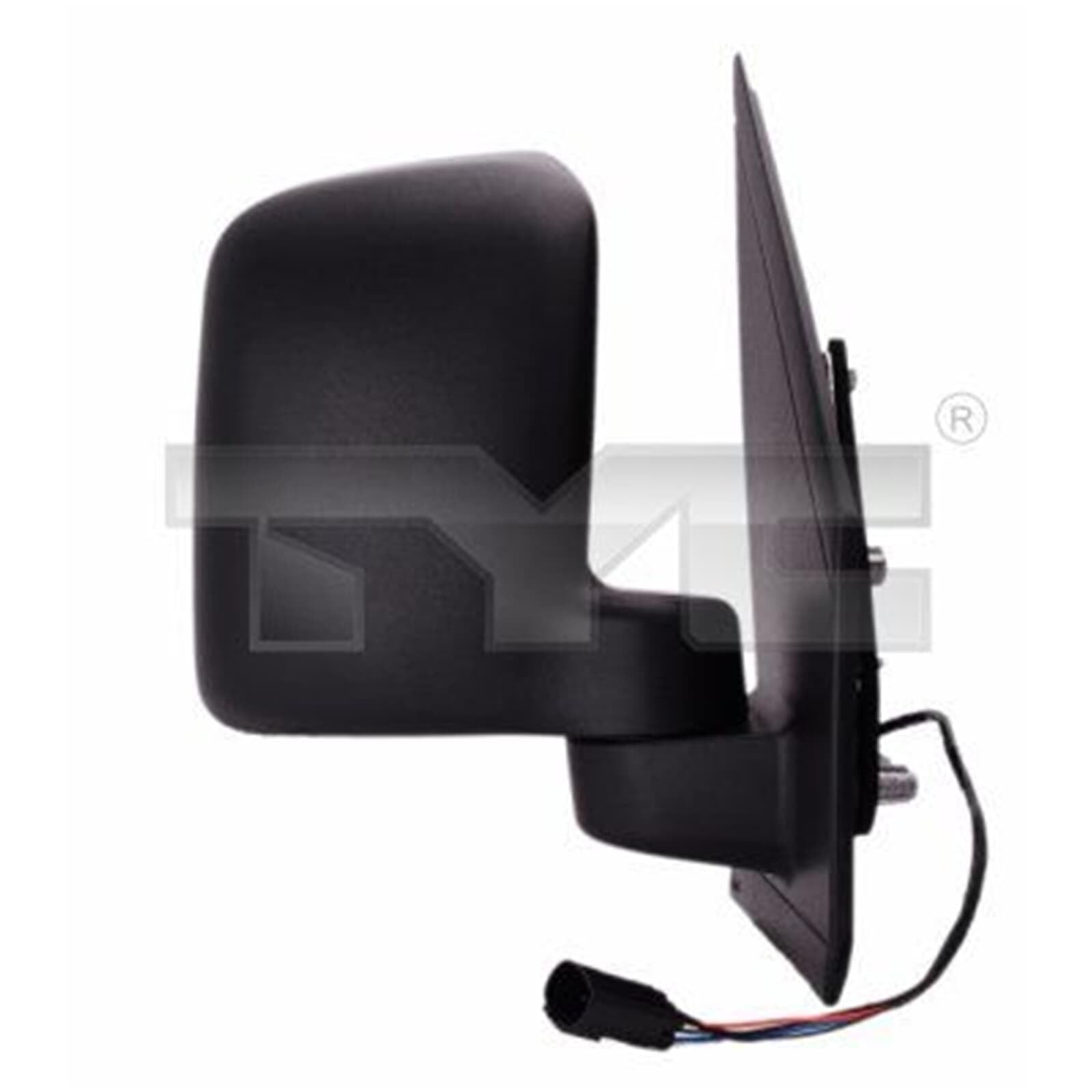 TYC 310-0091 Espejo retrovisor para ajuste elect. espejo convexo calefactable derecha Compatible con FORD TRANSIT CONNECT P65, P70, P80 Tourneo Connect Mk1