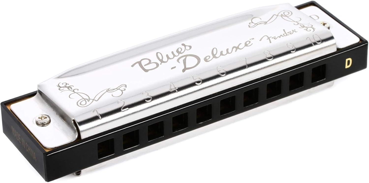 Fender 099-0701-004 Blues Deluxe Harmonica, Key of D