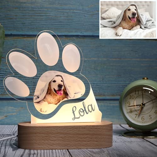 Cadeaux pour les amoureux des chiens avec cette lampe 3D personnalisée