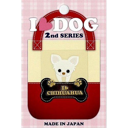 TOYOCASE co.,ltd. I LOVE DOG Japanese Art Makie Sticker (Chihuahua)
